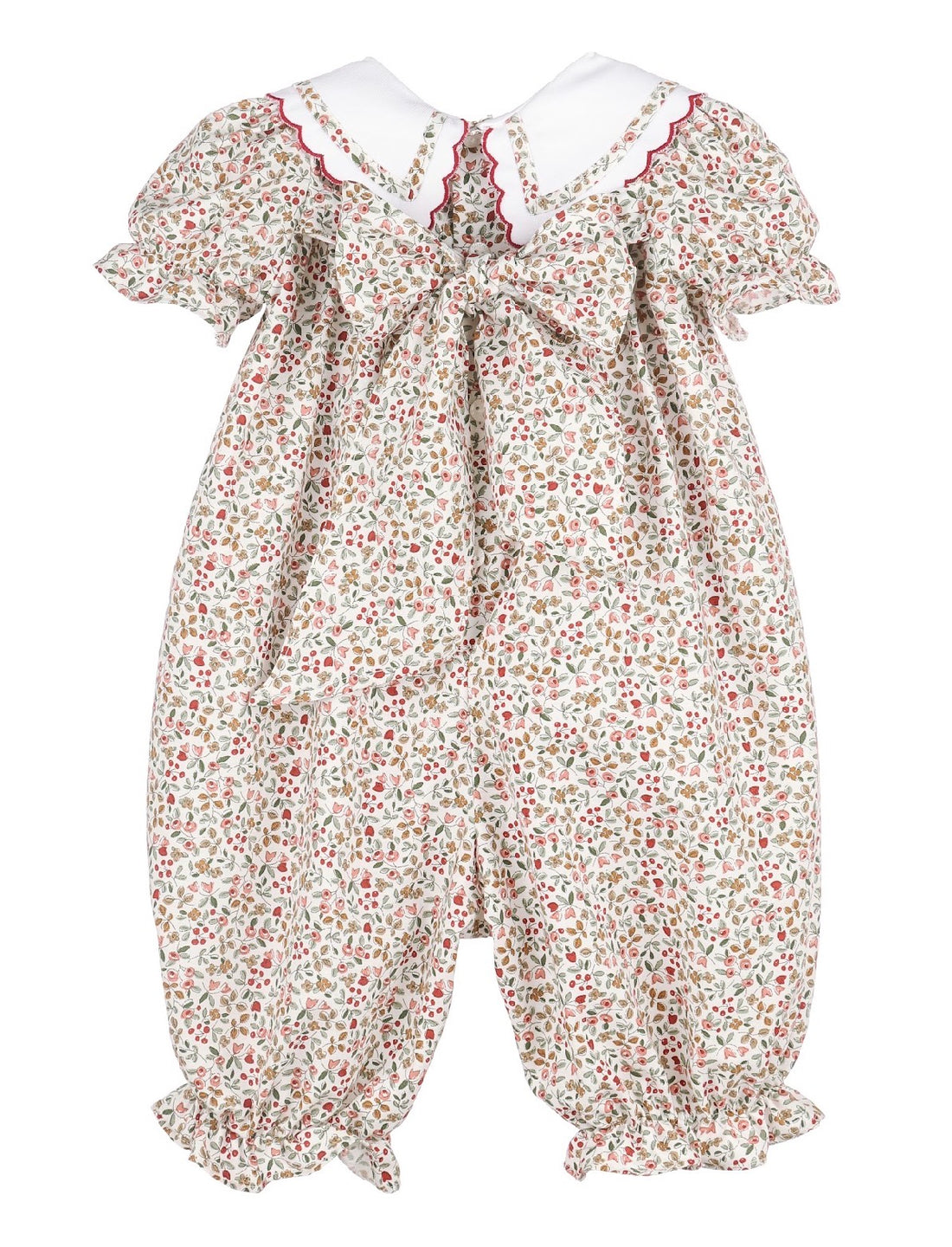 Claret Berries &amp; Blooms Longall: Red