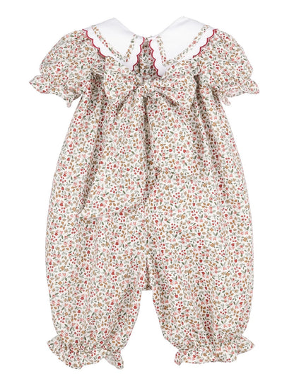 Claret Berries &amp; Blooms Longall: Red