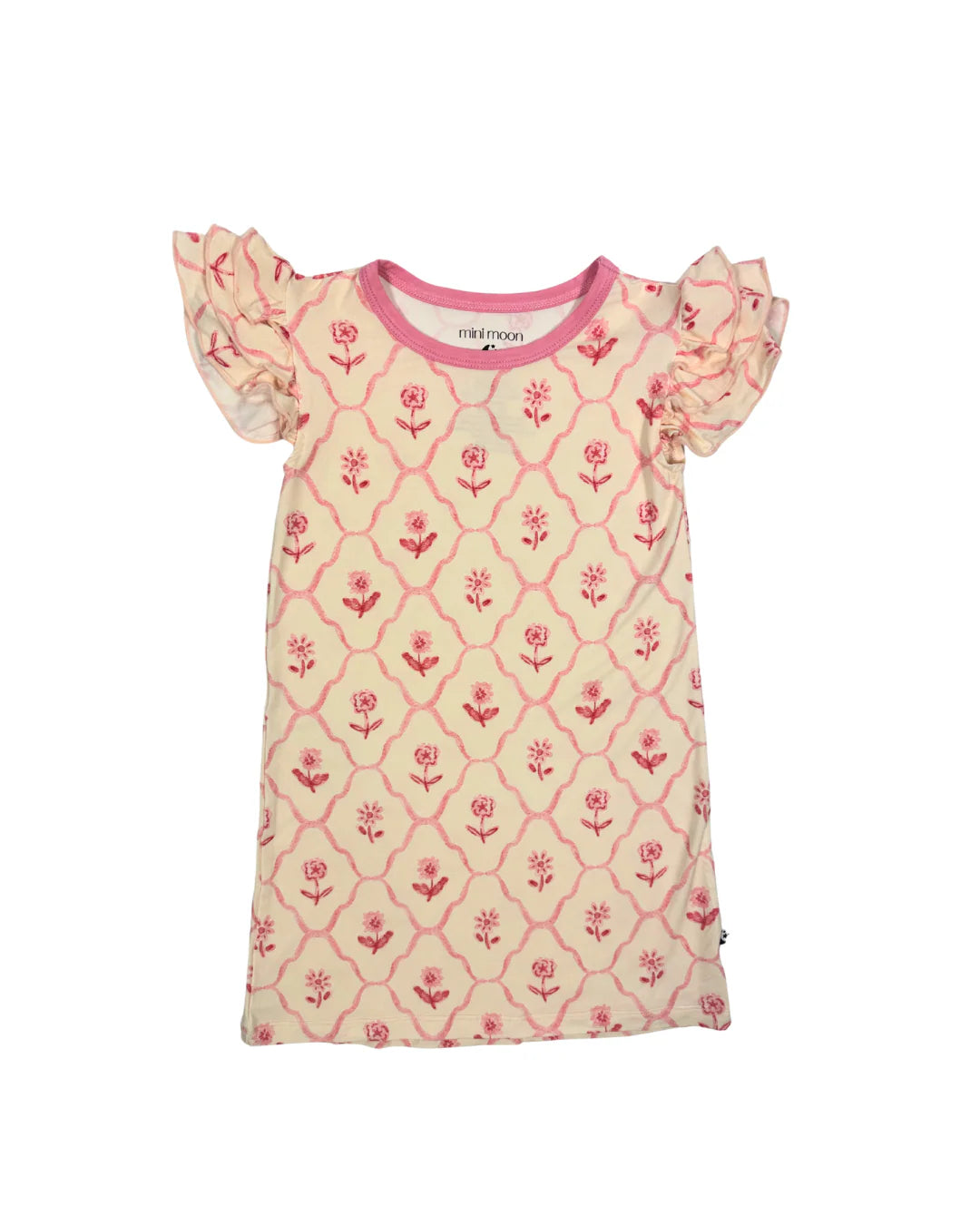 Bamboo Nightgown: Blush &amp; Bloom