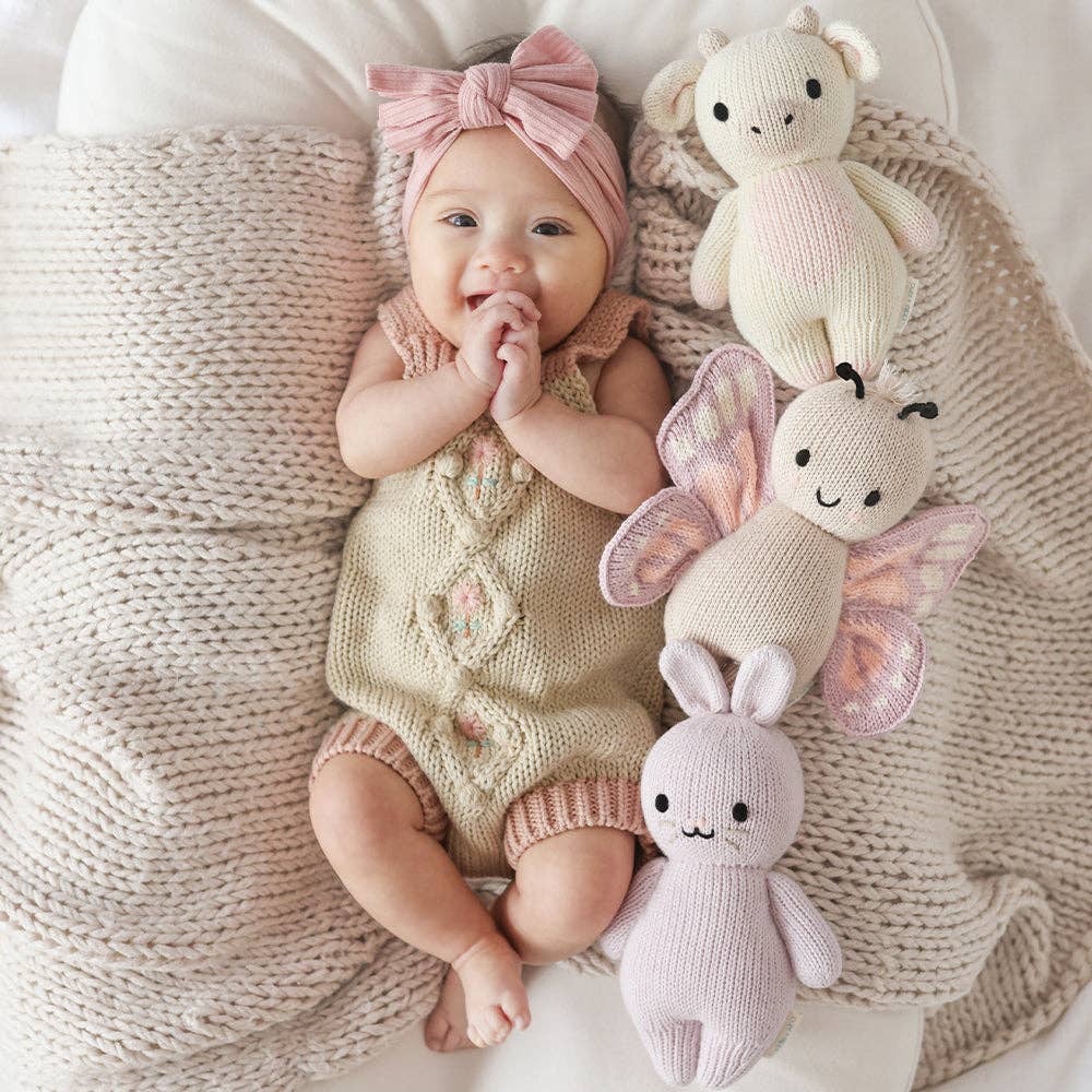 Cuddle+Kind Baby Rabbit: Lavender