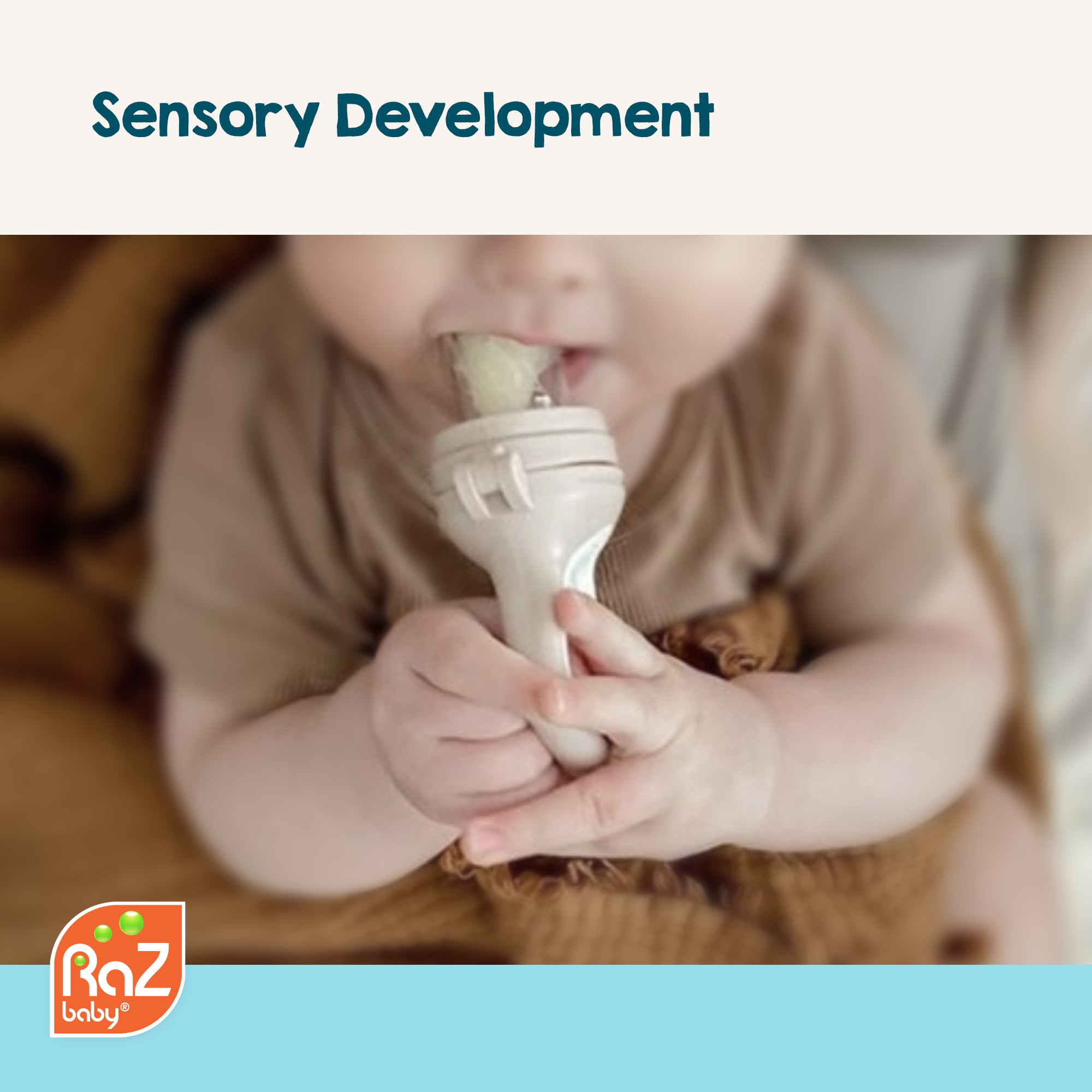 RaZ Fruit Feeder &amp; Teether: Caramel