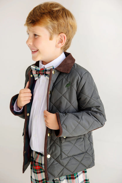 TBBC Baylor Bowtie: Aiken Place Plaid