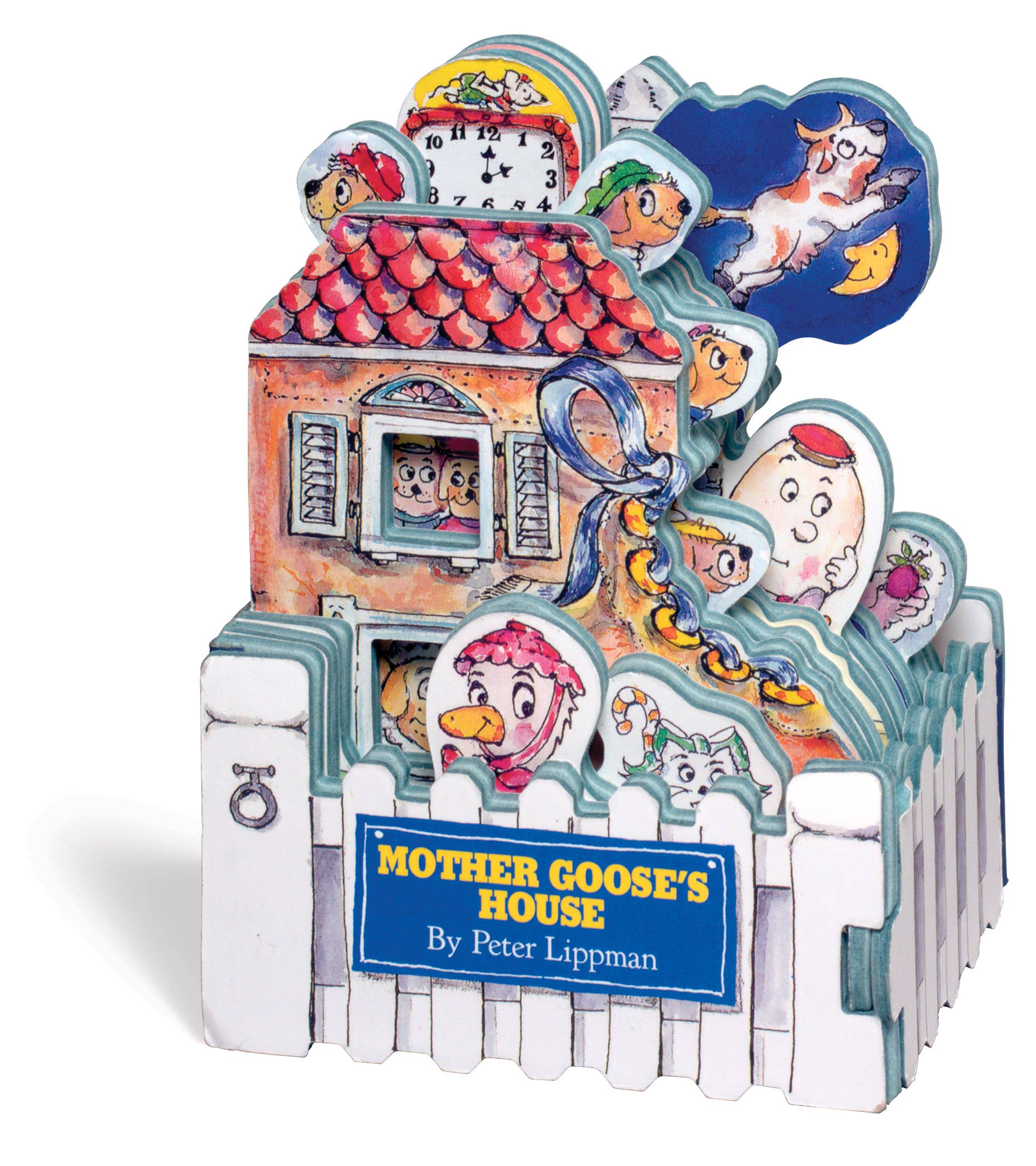 Mini House Board Book: Mother Goose&