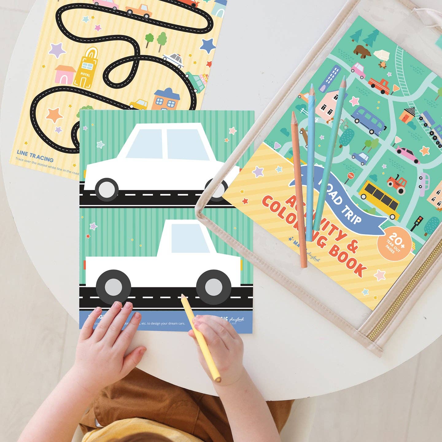 Road Trip Activity Book