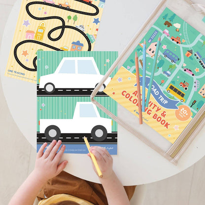 Road Trip Activity Book