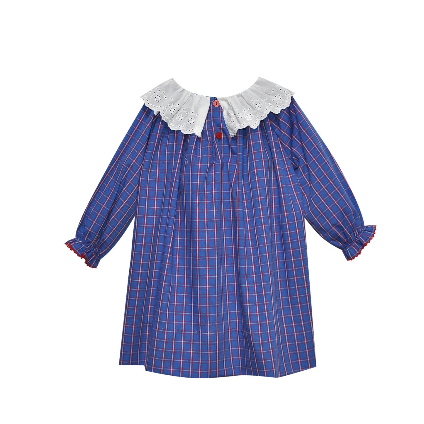 Blue Plaid Presley Dress