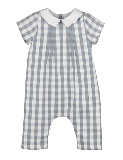 Willow Blue Check Boy Longall