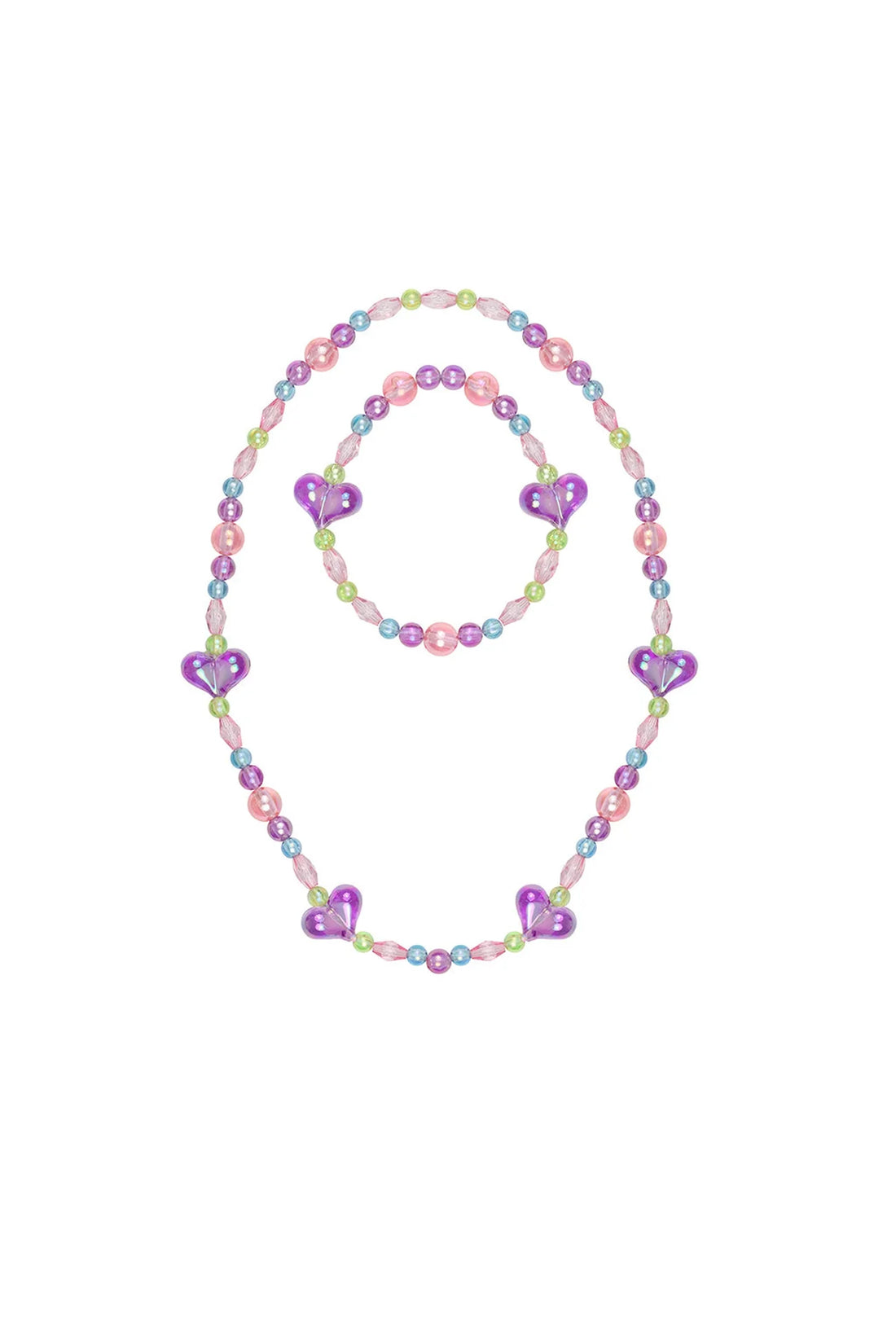 My Heart Will Go On Necklace &amp; Bracelet Set