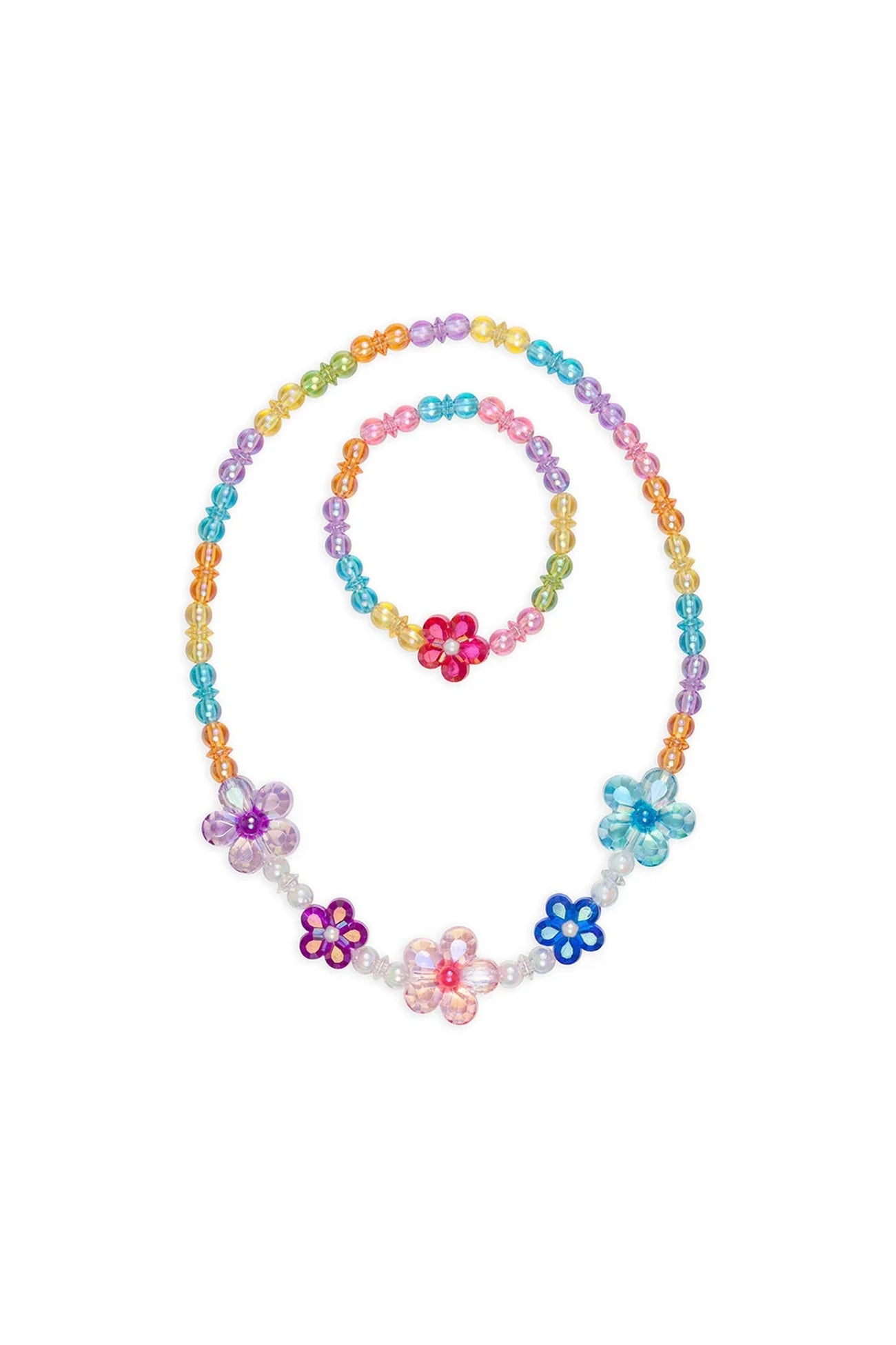 Blooming Beads Necklace &amp; Bracelet Set