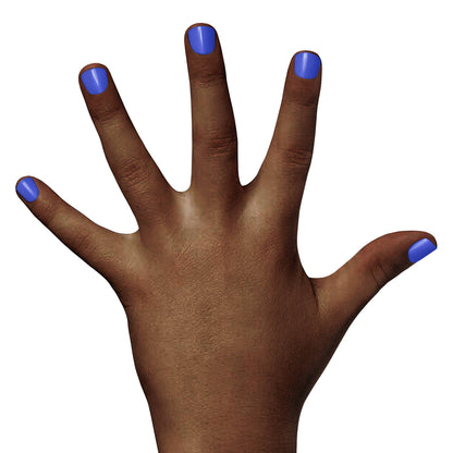 Piggy Paint Nail Polish: Blueberry Patch (Matte Periwinkle Blue)