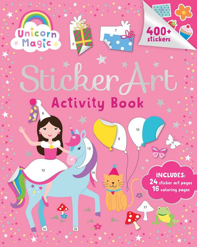 Unicorn Magic: Sticker Art &amp; Coloring Book