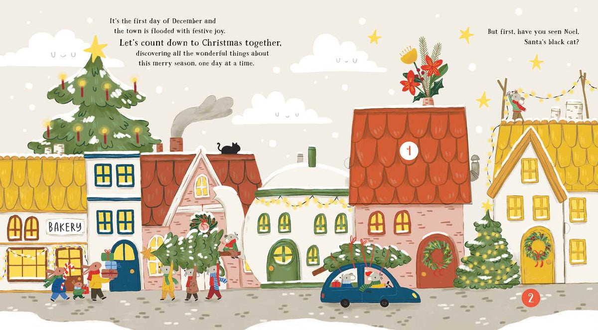 Counting Down To Christmas Board Book