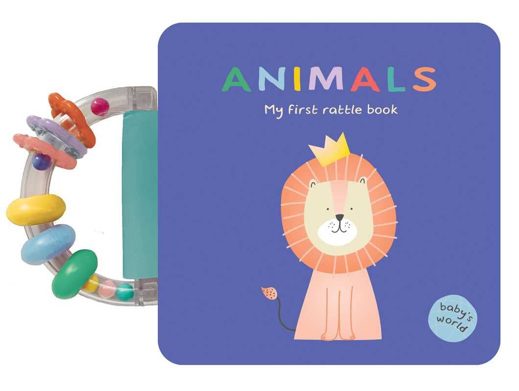Animals: My First Rattle Board Book