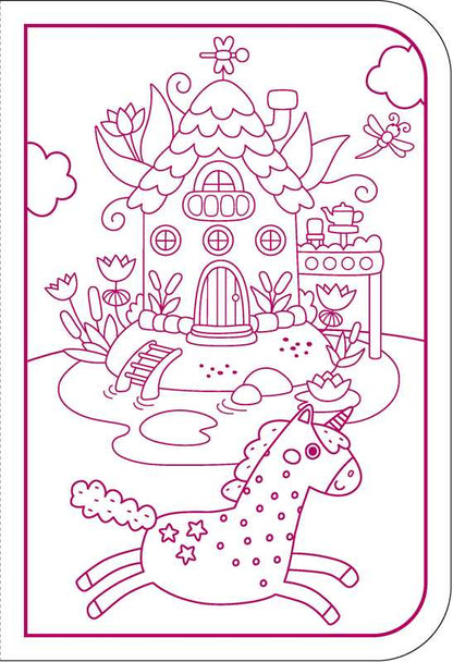 Markerific Jr. Upbeat Unicorns Art Kit