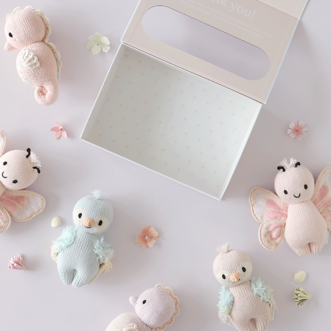 Cuddle + Kind Baby Seahorse: Lilac
