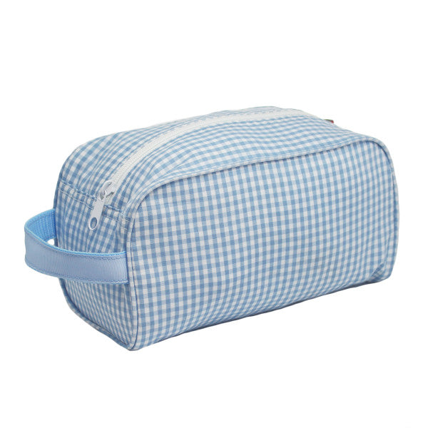 Gingham Traveler: Baby Blue