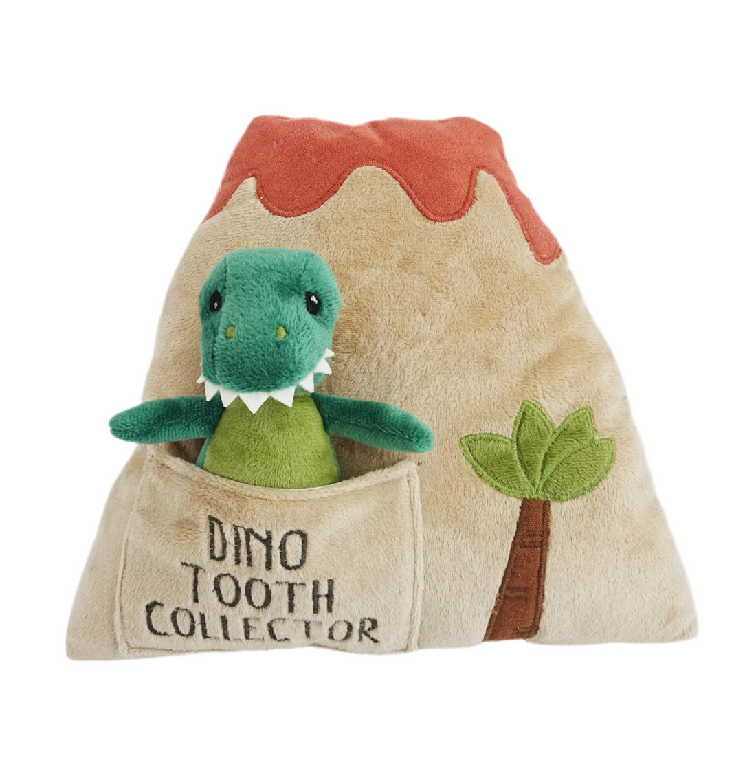 MonAmi Dino Island Tooth Fairy Pillow Set