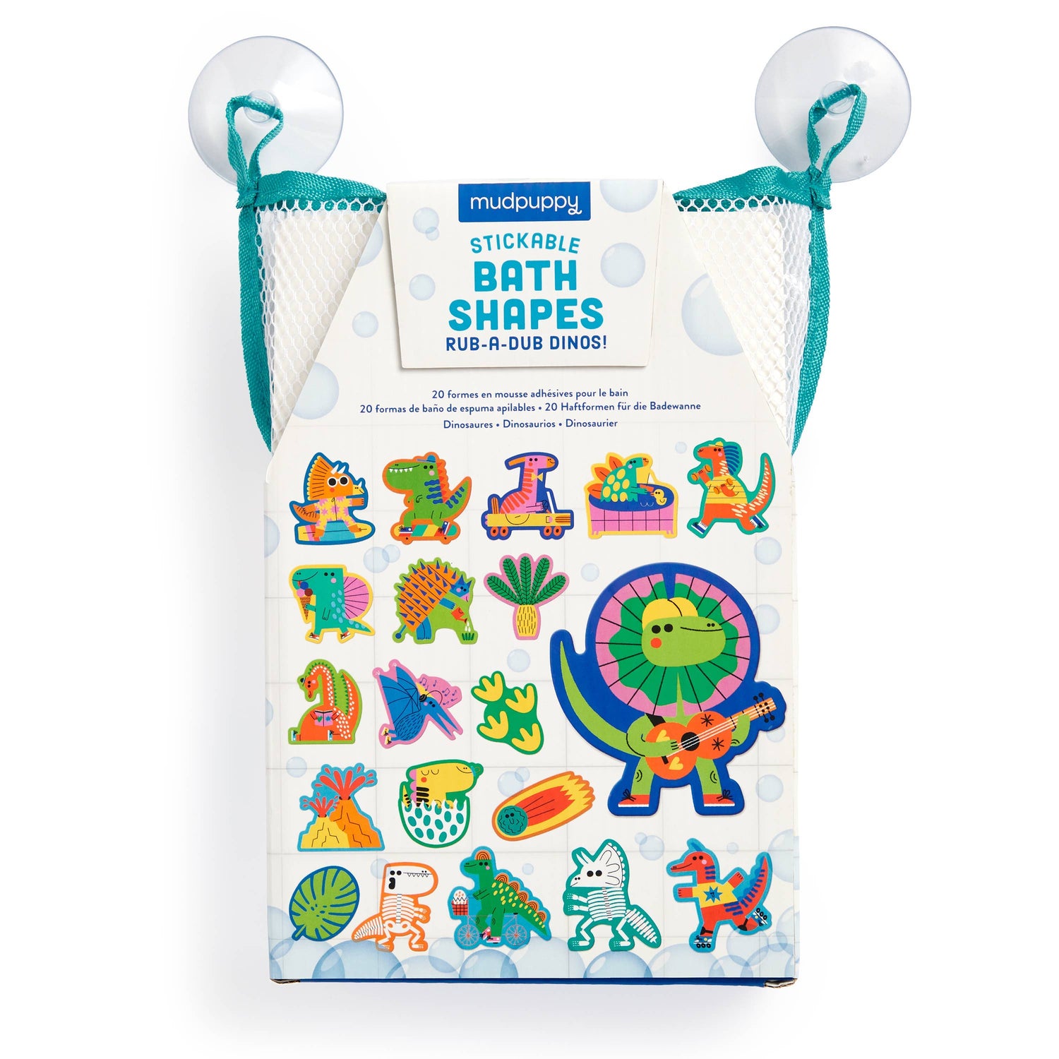 Rub-a-Dub Dinos Stickable Foam Bath Shapes