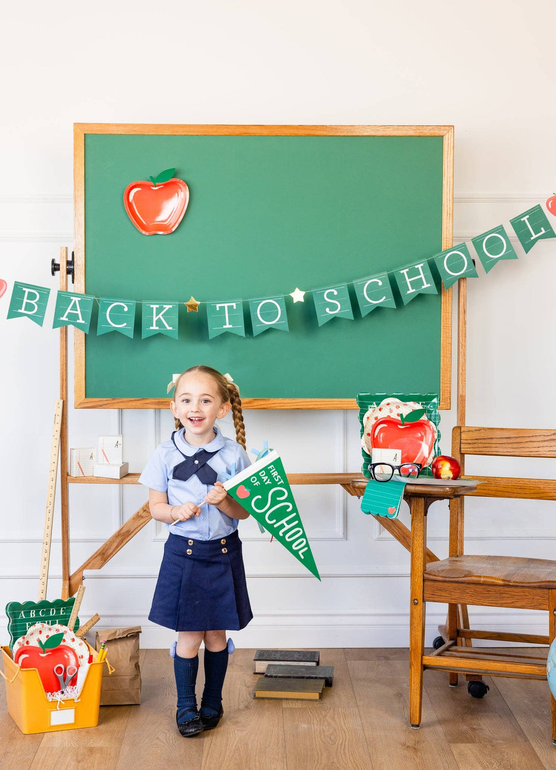 First Day of School Felt Pennant