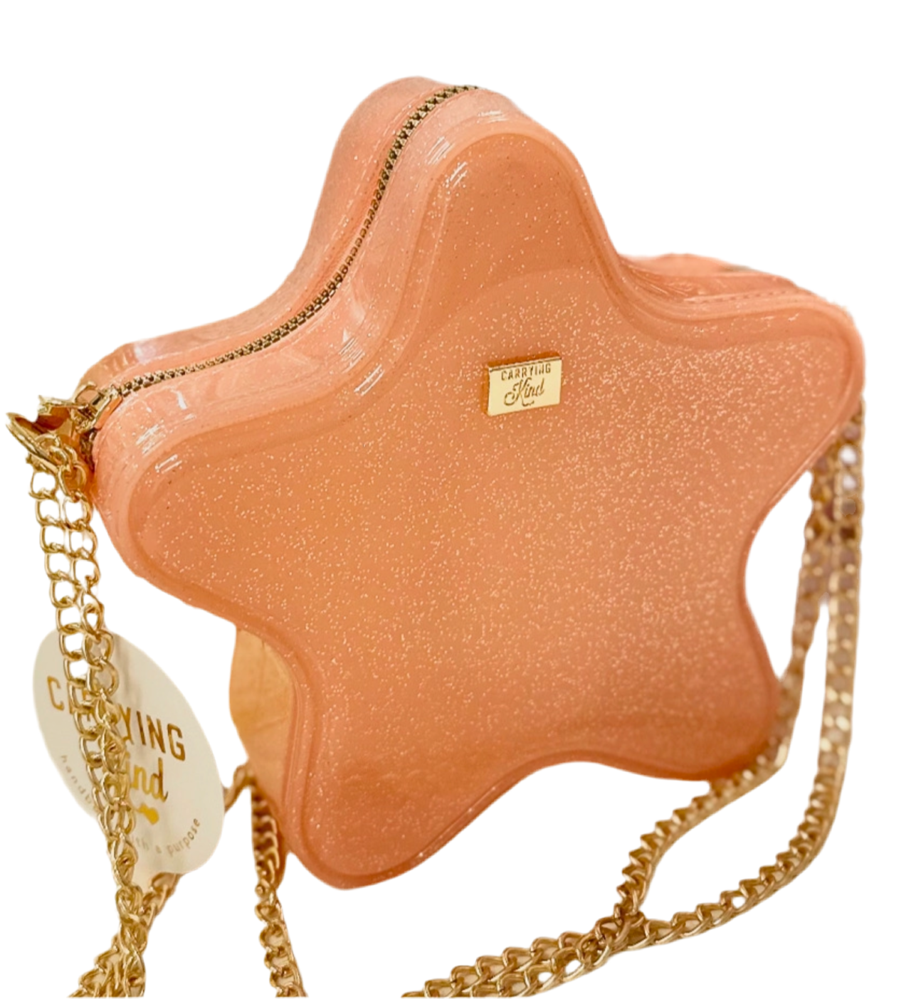 Taylor Handbag: Light Pink Sparkle