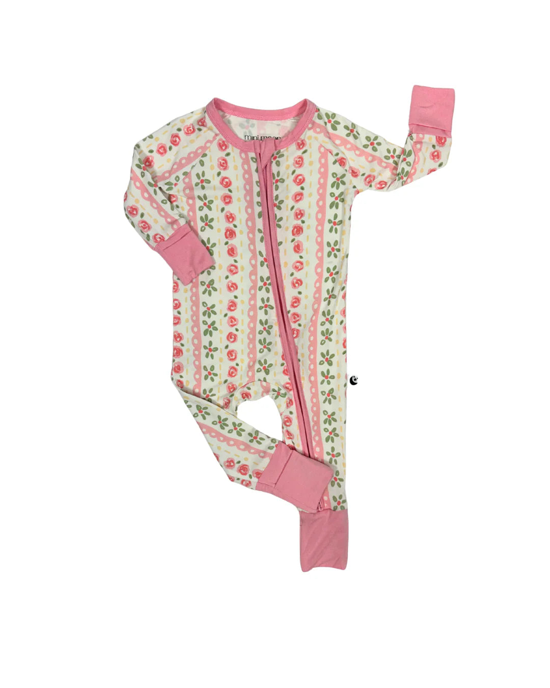 2-Way Zipper Romper: Meadow Dreams