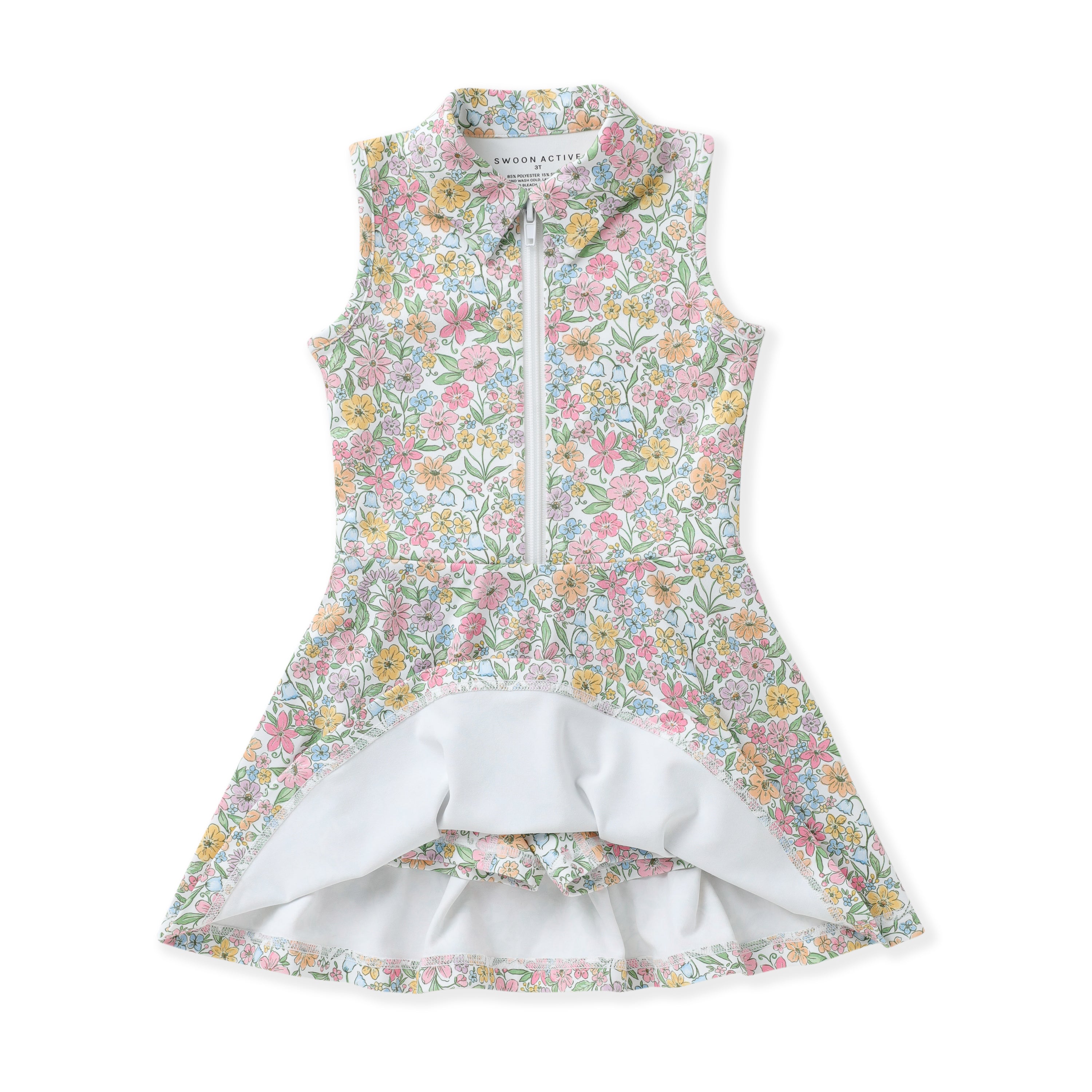 Boho Floral Tennis Dress