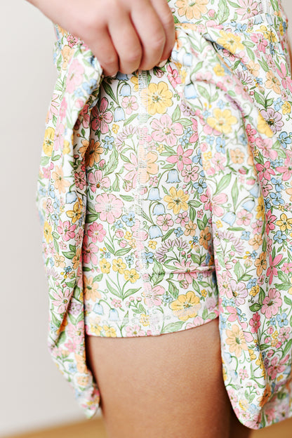Boho Floral Tennis Dress