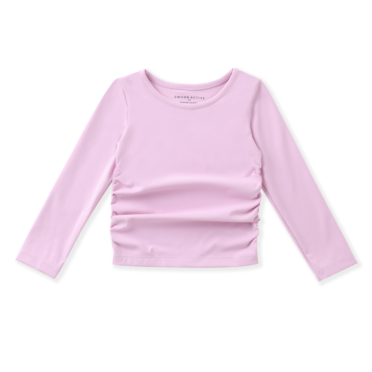 Bubblegum Pink Ruched Top