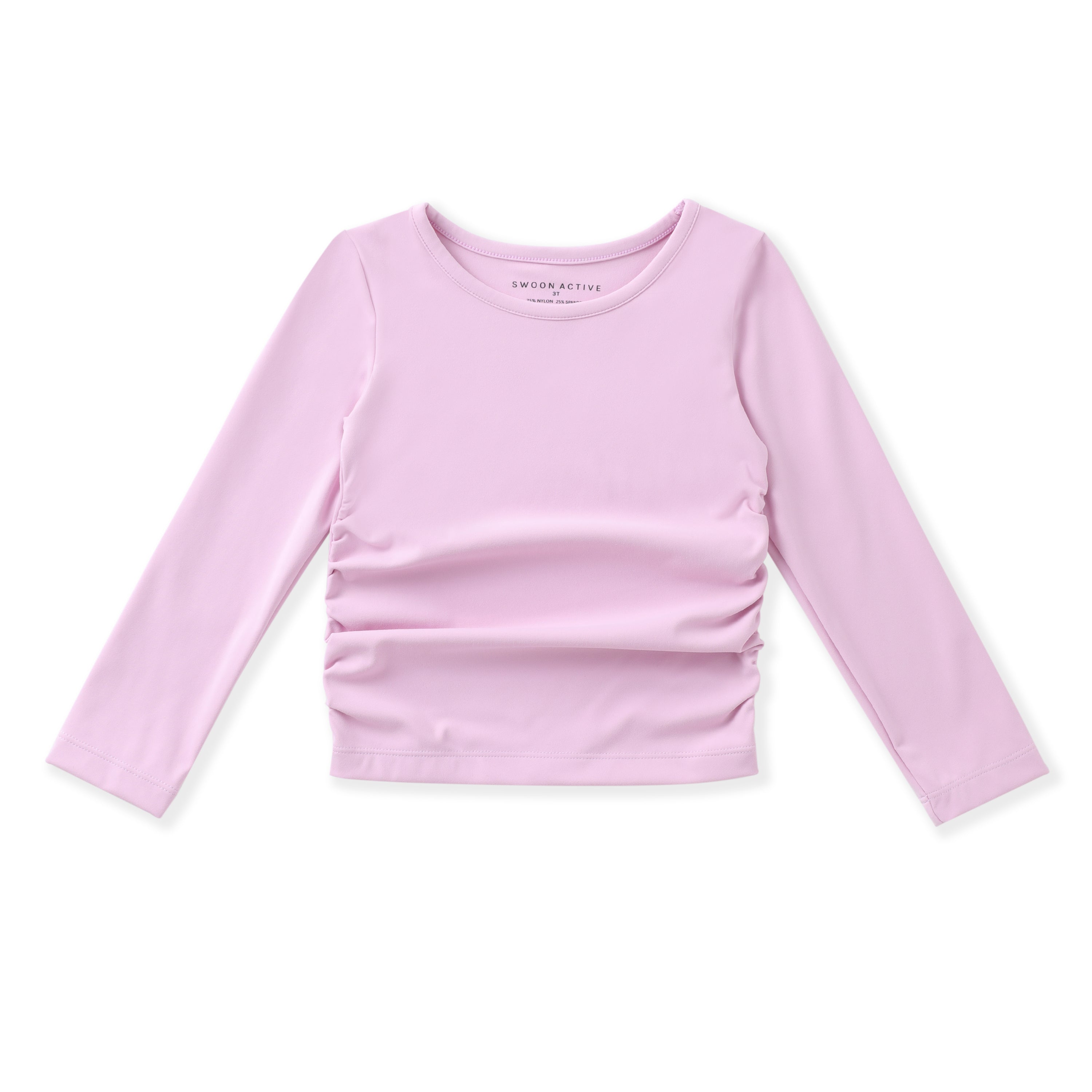 Bubblegum Pink Ruched Top