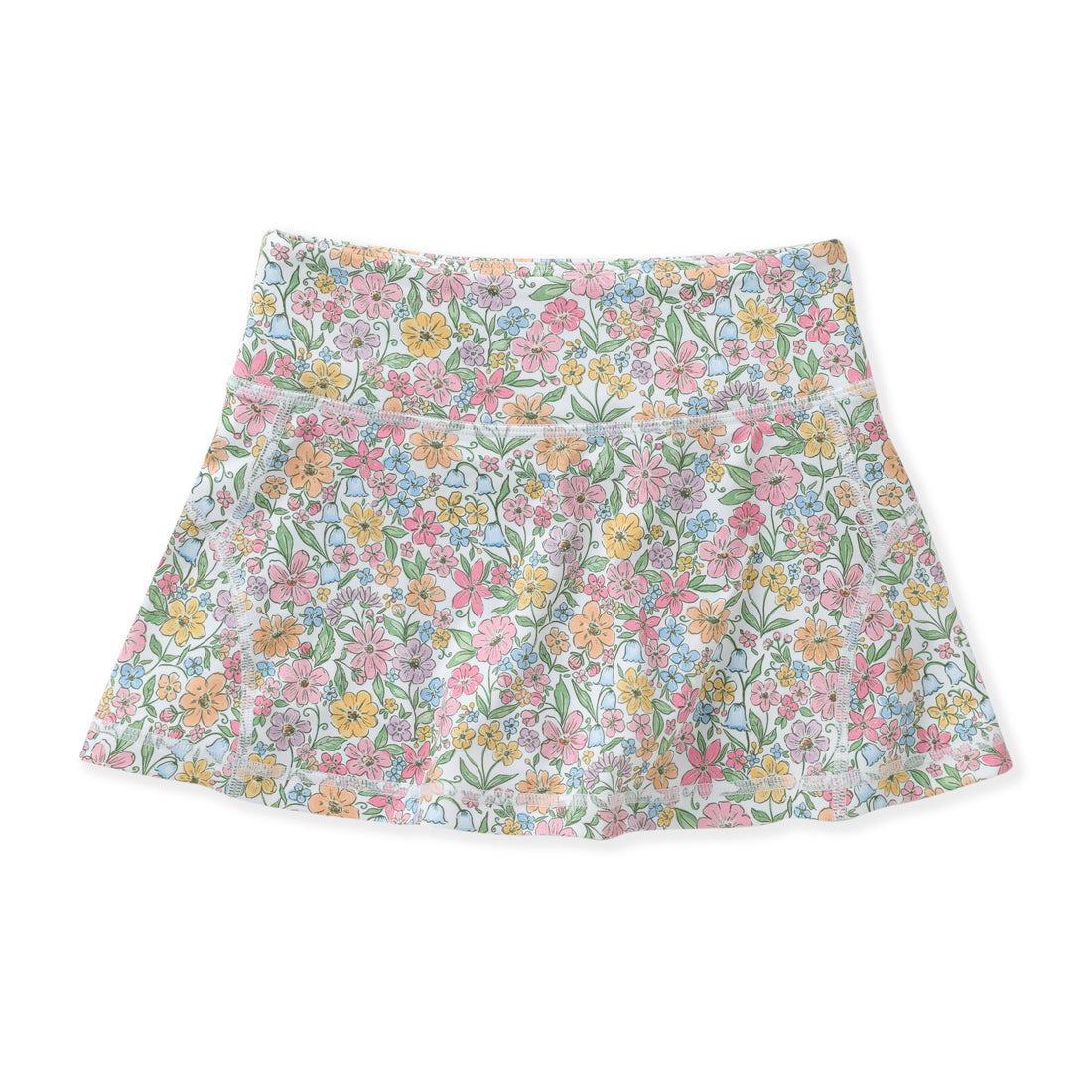 Boho Floral Tennis Skirt