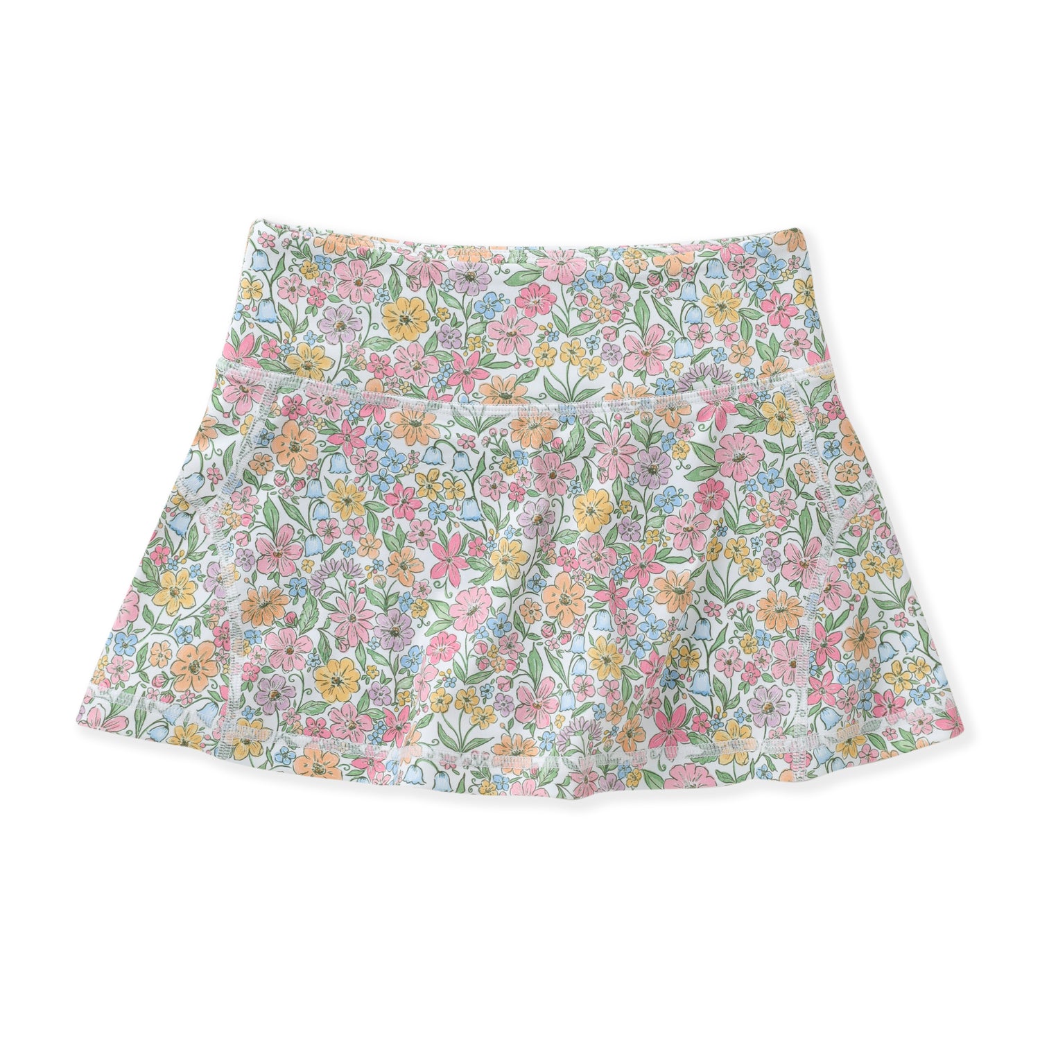 Boho Floral Tennis Skirt
