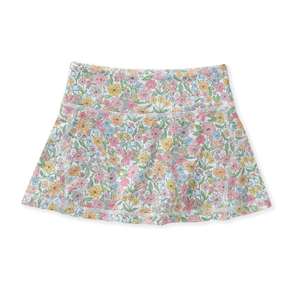 Boho Floral Tennis Skirt