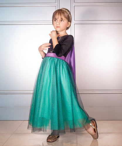 The Winter Princess to Queen Coronation Costume Dress