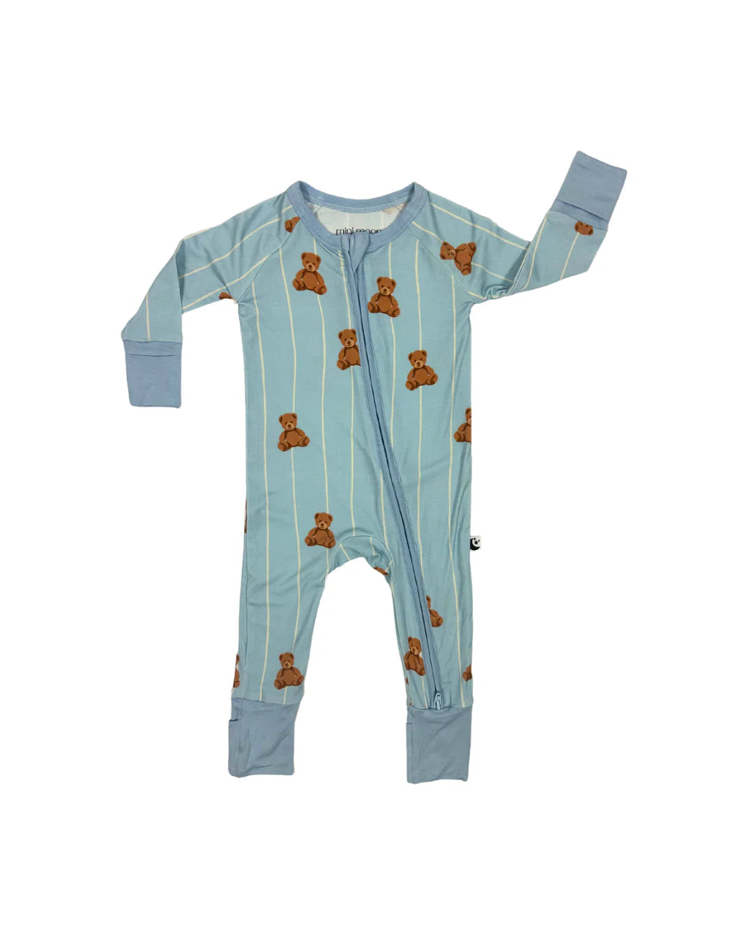 2-Way Zipper Romper: Cozy Cub