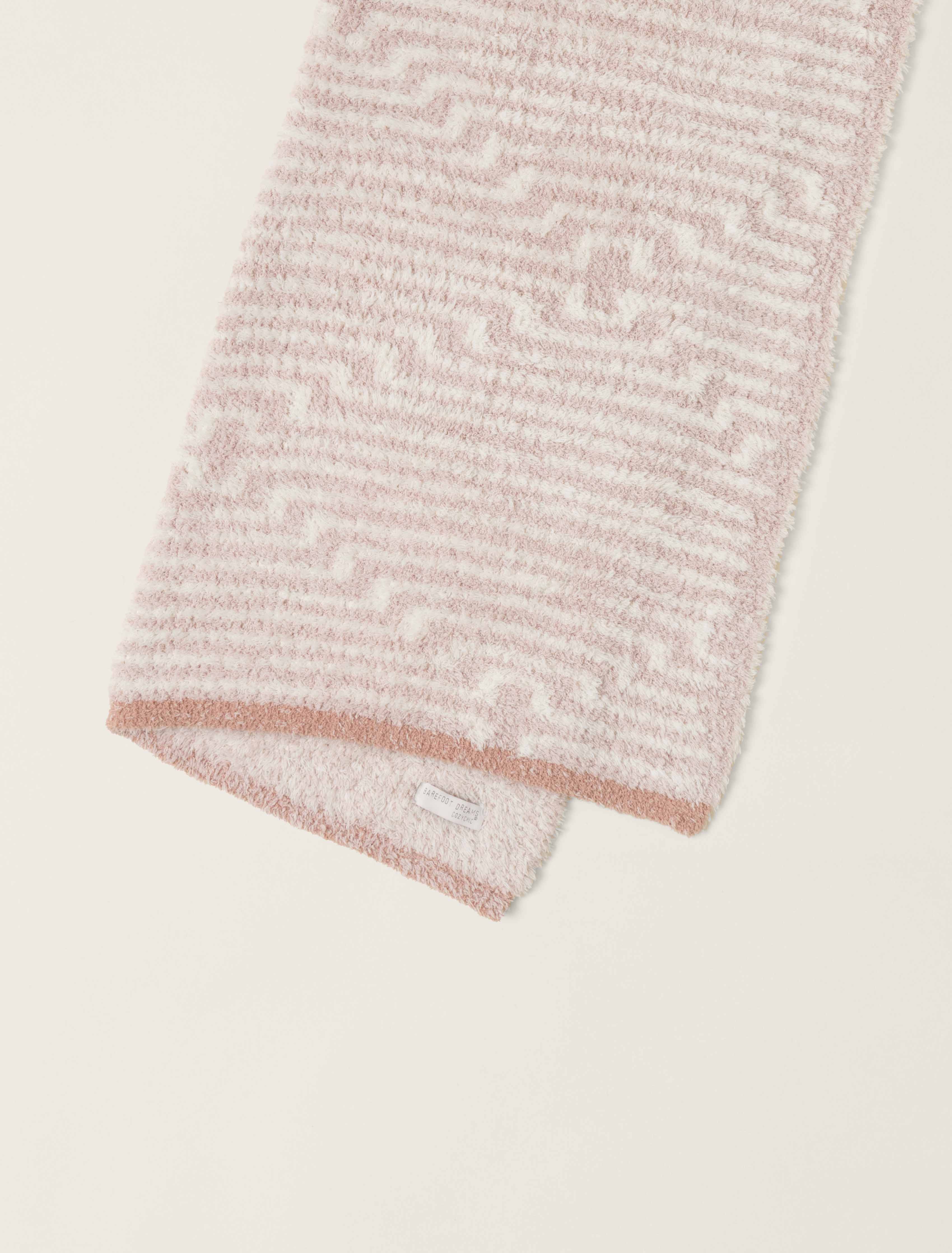 Barefoot Dreams CozyChic Stroller Blanket: Antique Rose