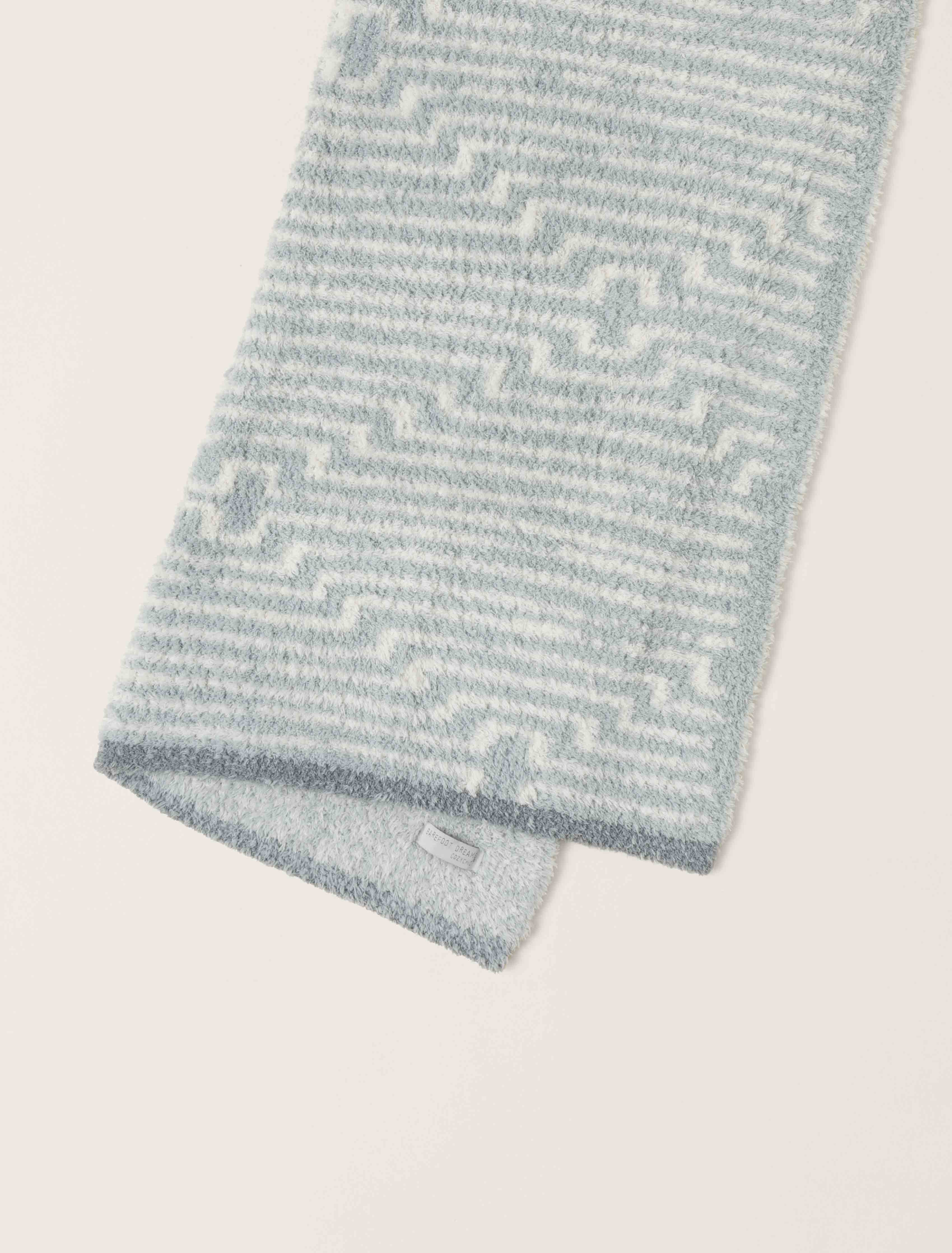 Barefoot Dreams CozyChic Stroller Blanket: Blue Water