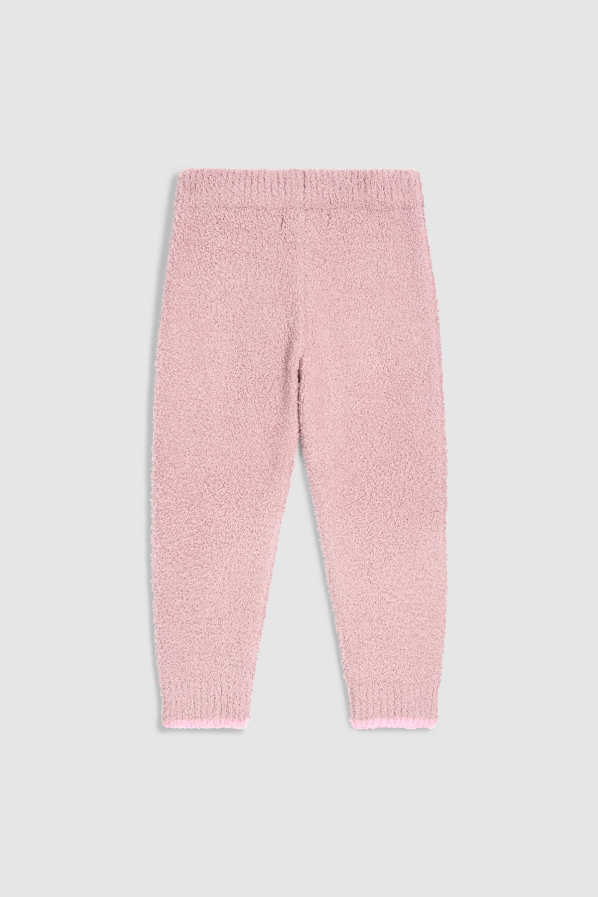 Barefoot Dreams CozyChic® Toddler Tipped Jogger: Teaberry / Barbie Pink