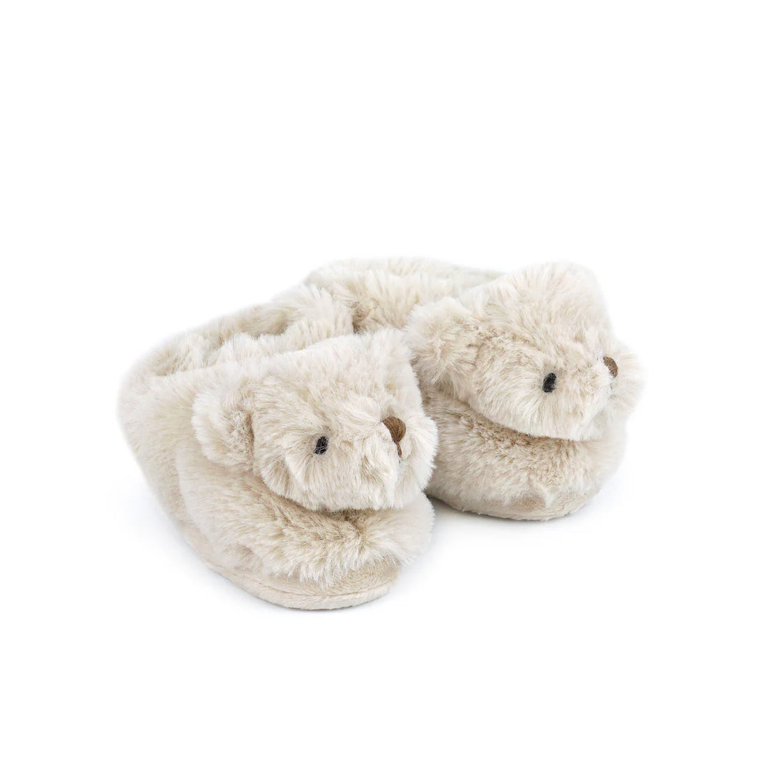 Baby Bear Booties: Tan