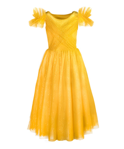 The Princess Beauty Yellow Costume Dress