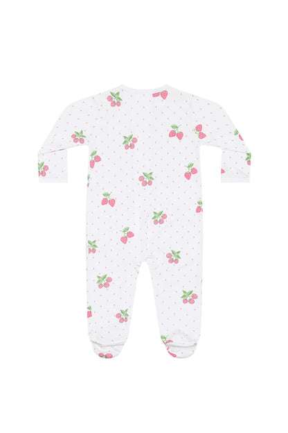 Berries Zipper Footie