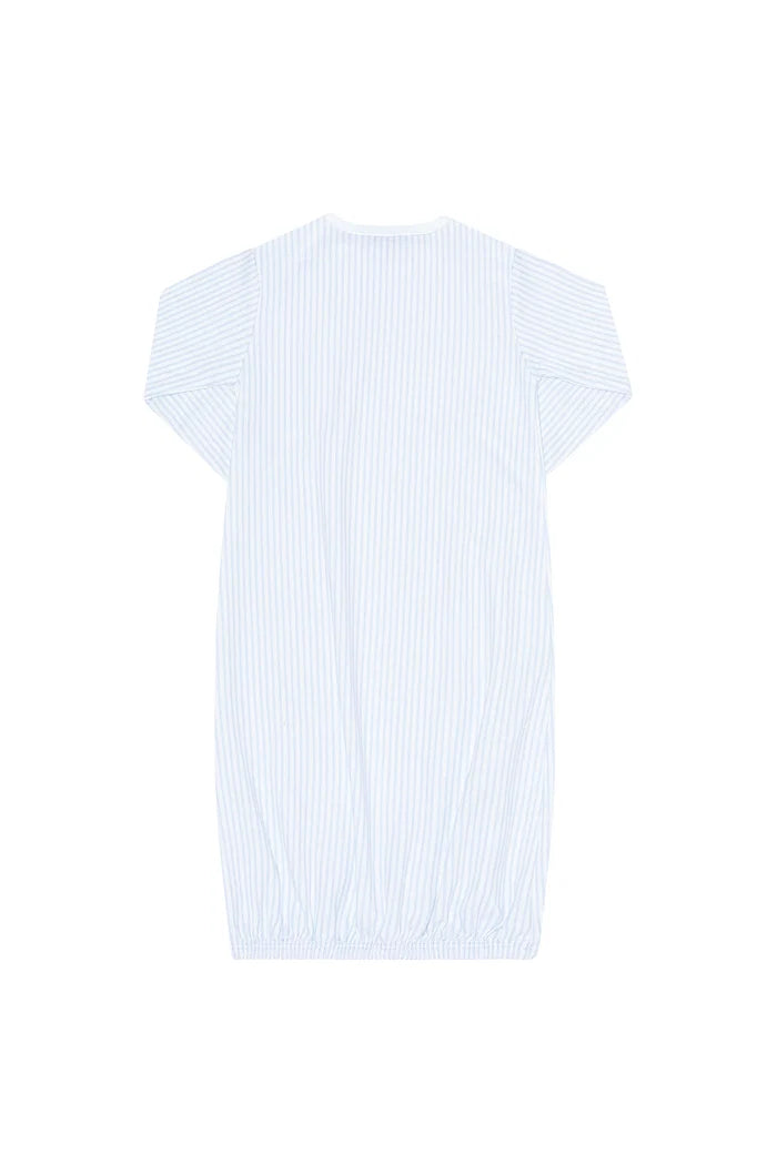 Blue Classic Stripes Converter Gown