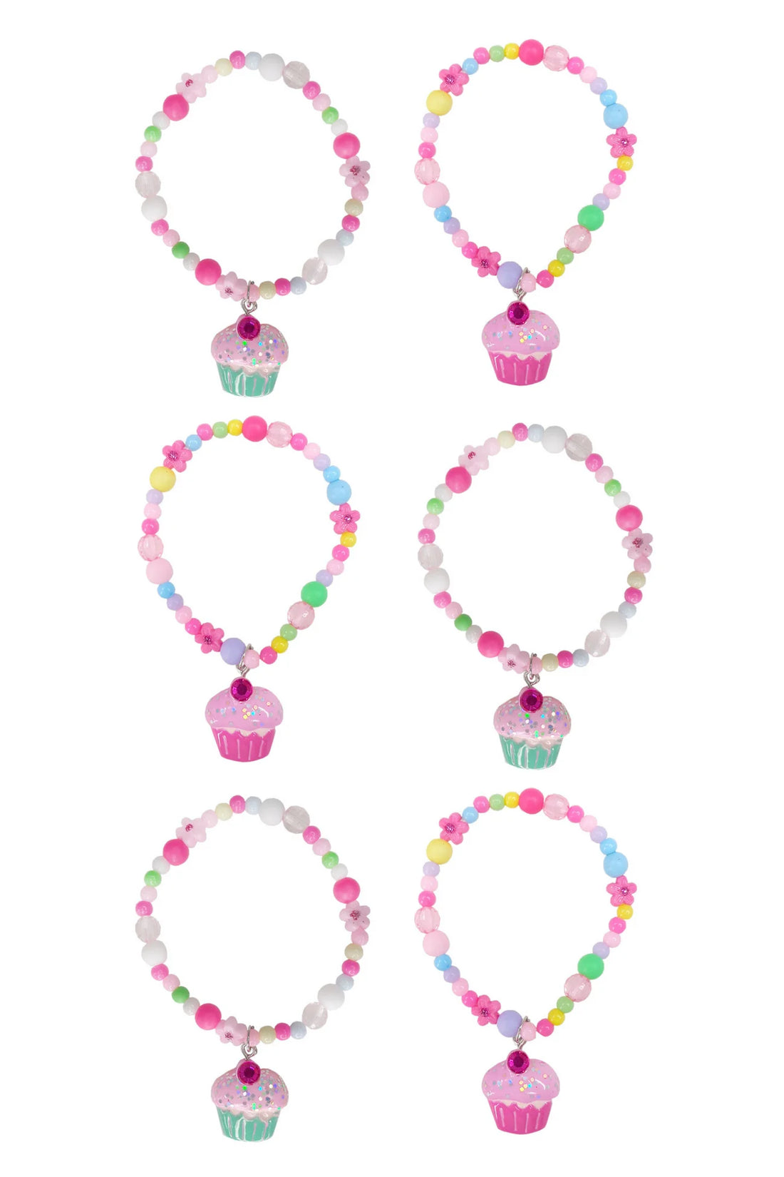 Cutie Cupcake Crunch Bracelet: Assorted Colors