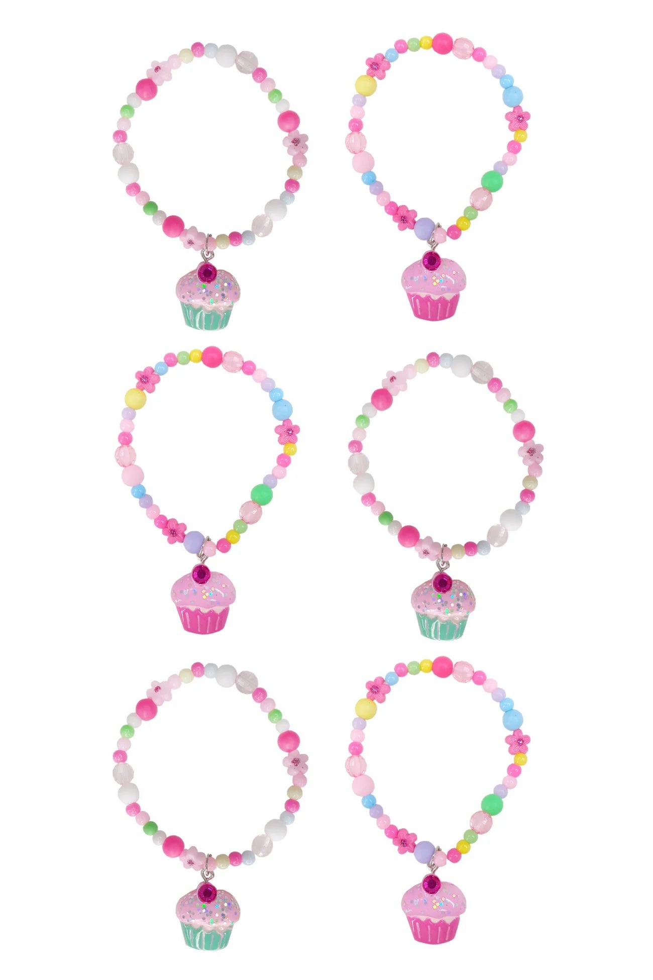 Cutie Cupcake Crunch Bracelet: Assorted Colors