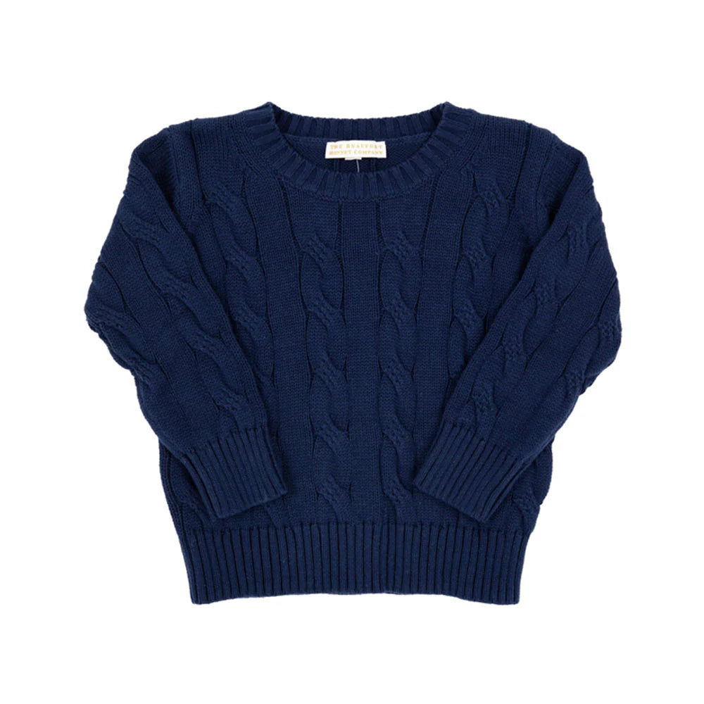 TBBC Crawford Crewneck (Unisex): Nantucket Navy