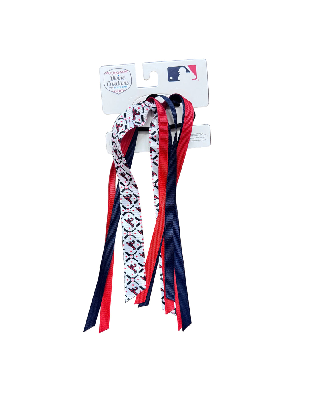 Atlanta Braves Streamer Hair Bow