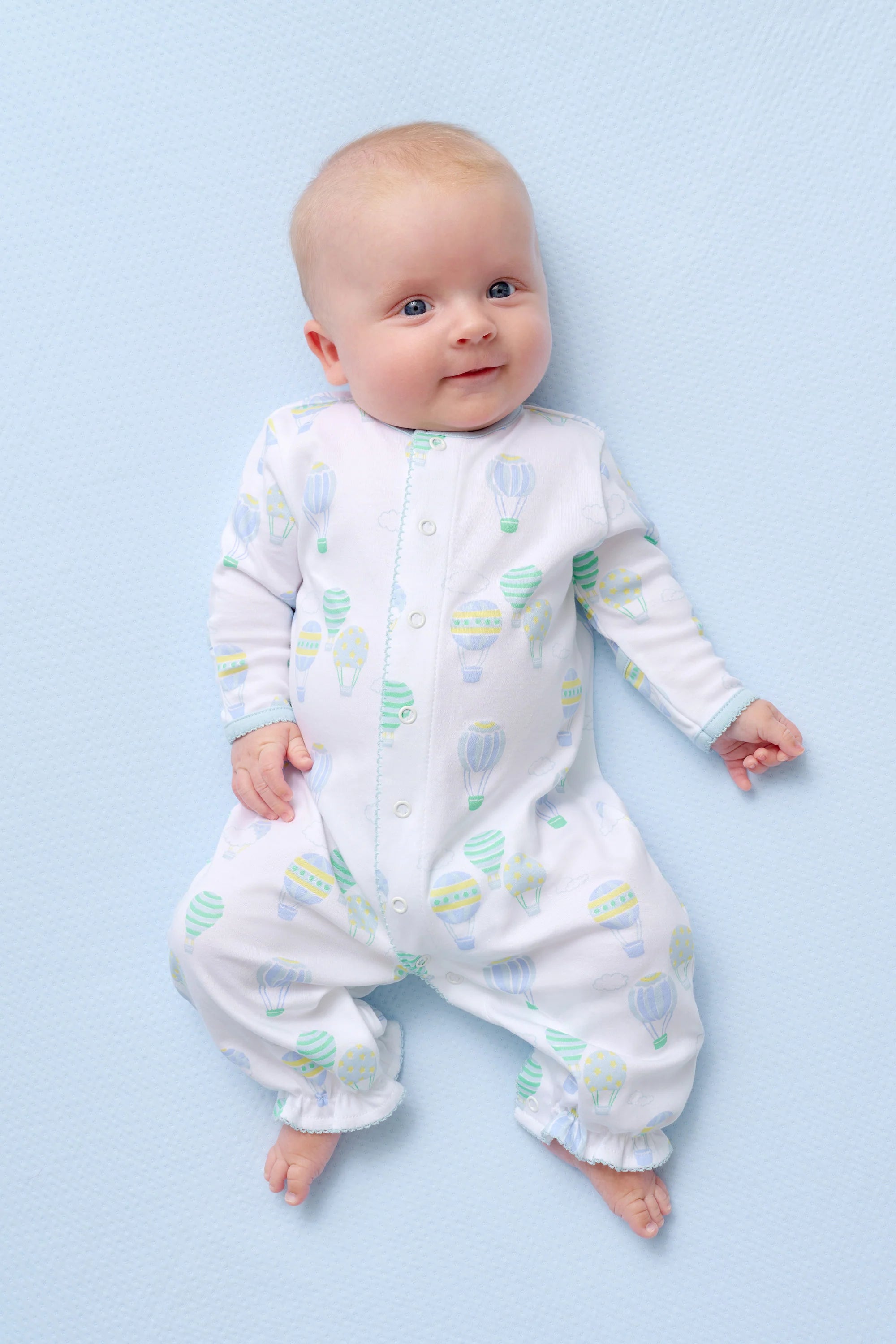 TBBC Twinkle Twinkle 2 in 1 Gown: Up Up and Away (Blue)
