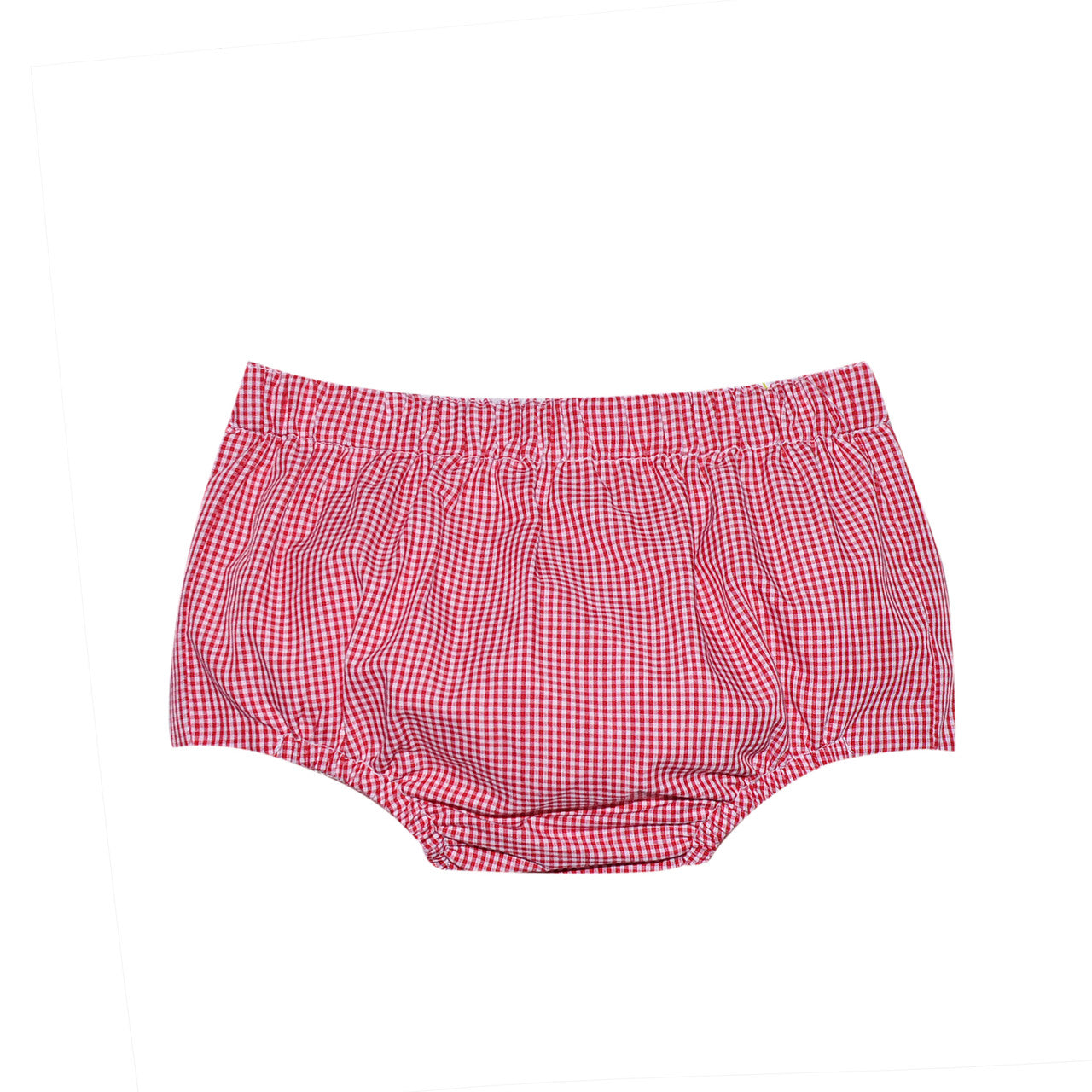 Landon Red Gingham Diaper Cover