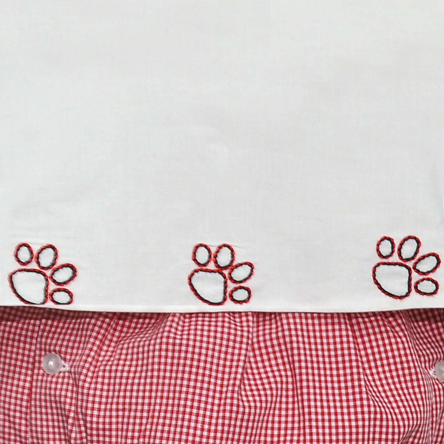 Red/Black Diaper Set