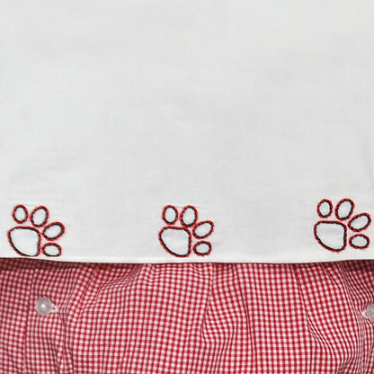 Red/Black Diaper Set