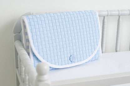 TBBC x Pluie Pret Changing Clutch: Buckhead Blue Gingham